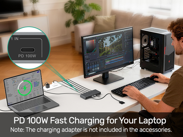 PD 100W Fast Charging