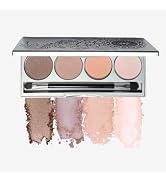 Honeybee Gardens Skinny Dip Eye Shadow Palette, Clean and Bold, 4 Highly Pigmented Colors With Lo...