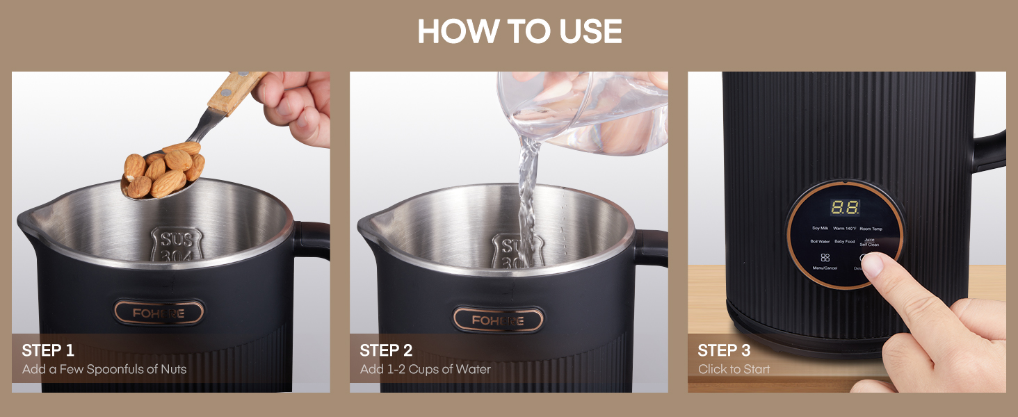 nut milk maker machine