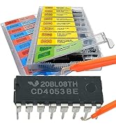 EEEEE IC kit 161 pcs, 20 Models Chip Assortment Set Analog Integrated Circuits Electronics Parts ...