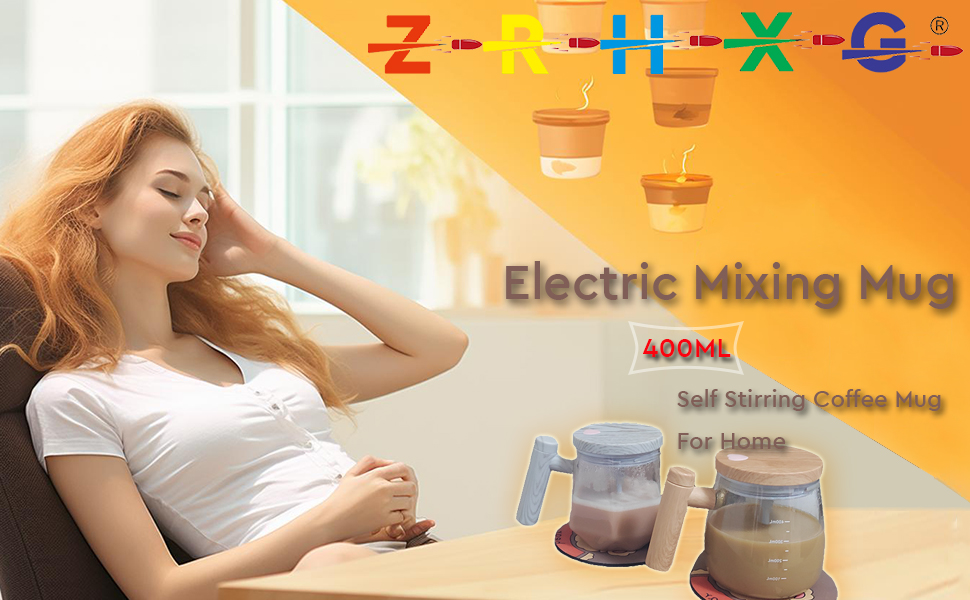 ZRHXG Self Stirring Coffee Mug