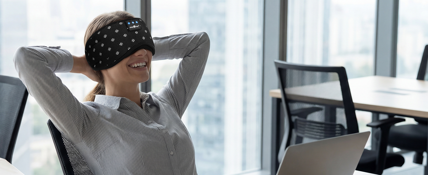 Sleep headphones Bluetooth Mesh Mask
