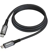 FiRoam USB C to USB C Cable Black 240W 8K 40Gbps 4.0 Fast Charging &amp; Audio/Video Data Transfer Br...