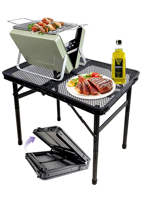Folding Grill Table