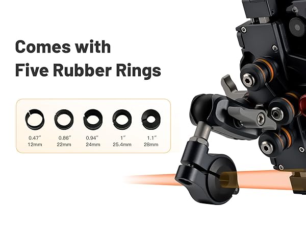 Motorcycle Cell Phone Mount with Vibration Dampener