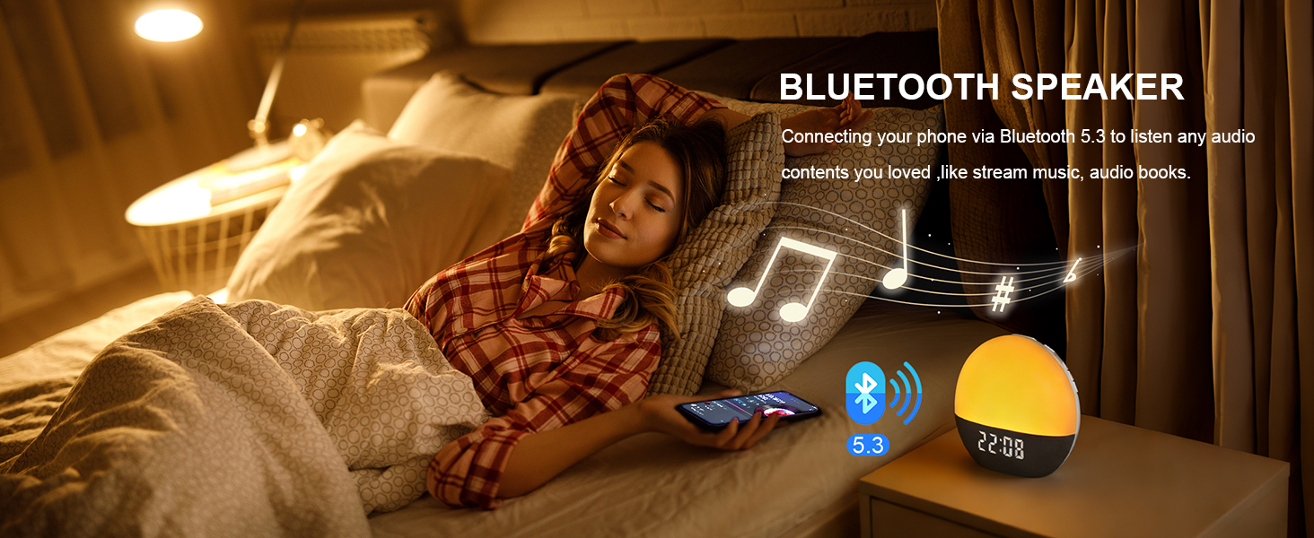 wake up light sunrise alarm clock