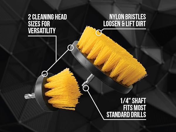 Viking Drill Cleaning Brushes
