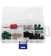 Yellow Jacket Hvac Hose Gasket,HVAC Hose Seals HVAC 71Pcs Air Condition Repair Kit Repair Tool 10...