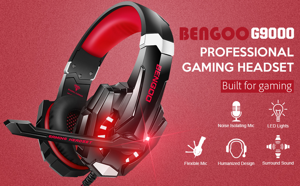 BENGOO G9000 PROFESSIONAL GAMING HEADSET