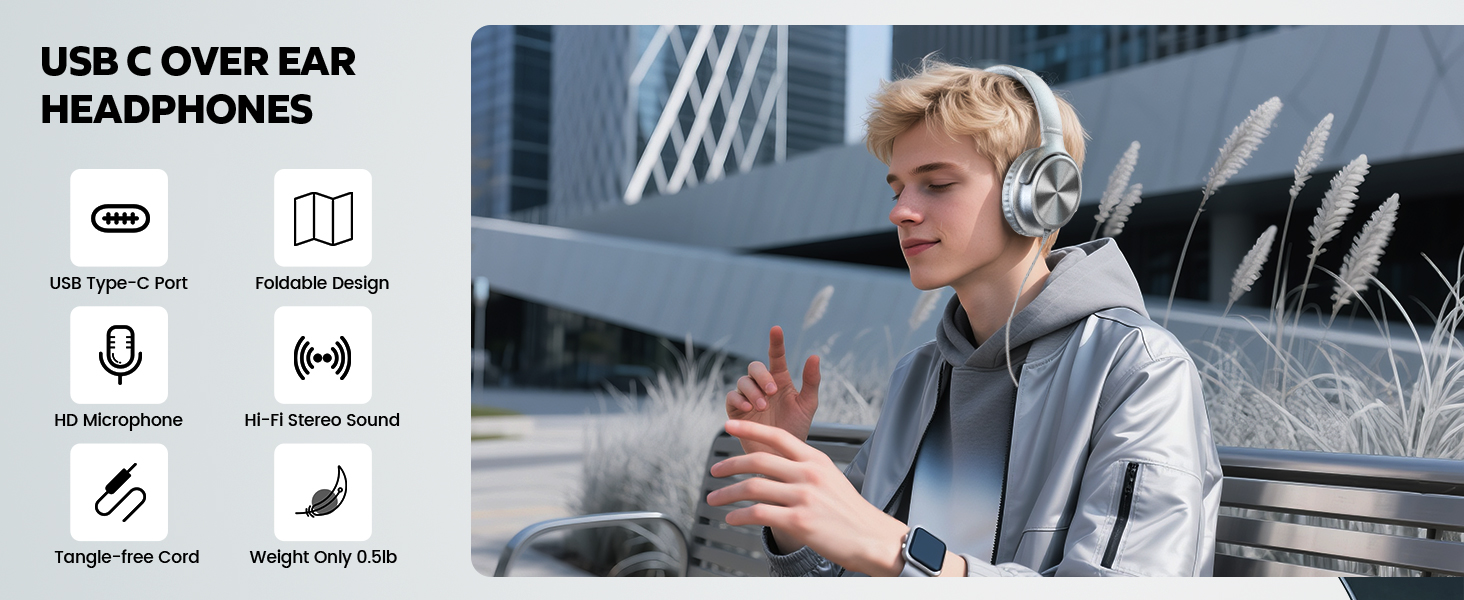 usb c headphones