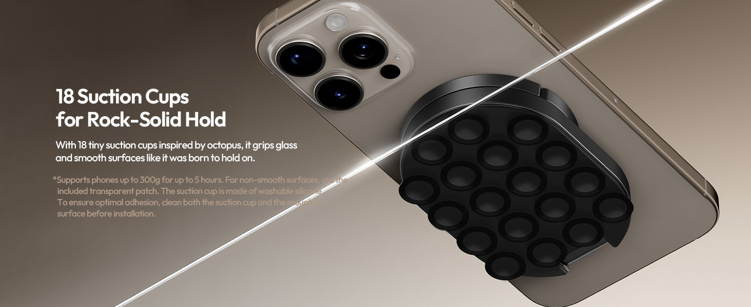 suction phone holder for magsafe