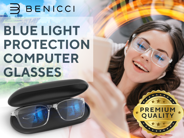 Blue Light Protection Computer Glasses - Premium Quality