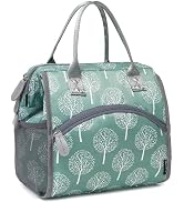 FlowFly Insulated Lunch Bag for Women, Men, Large and Reusable, Handle, Work and Travel Tote and ...