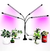 Plant Growing Lamps for Indoor Plants 100W 120 LED Four-Head Plant Light Full Spectrum with Red B...