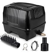 hygger Pond Aerator Pond Air Pump Linear Air Pump Powerful Quiet Commercial Tank Air Pump Pond Pu...