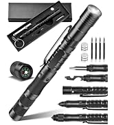 Gifts for Men Dad, Cool Gadgets for Men, 12 IN 1 Tactical Pen Multitool Pen EDC Gear Survival Pen...