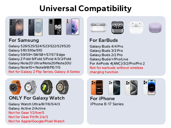 cargador inalámbrico para samsung android galaxy