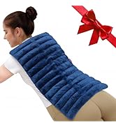 Comfytemp Large Microwave Heating Pad for Back Pain Relief, Period Cramps, 12x22 3.6LB Moist Micr...