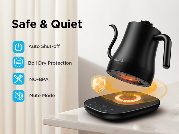 gooseneck electric kettle
