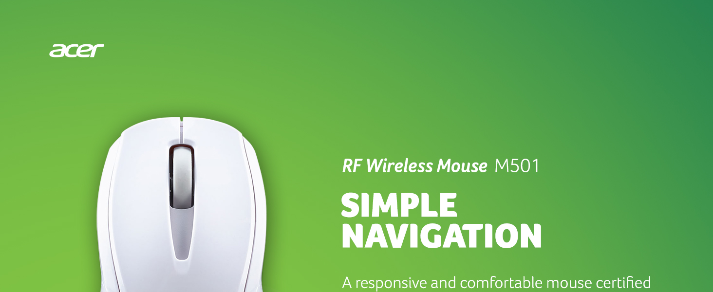 Acer Mouse White mod1