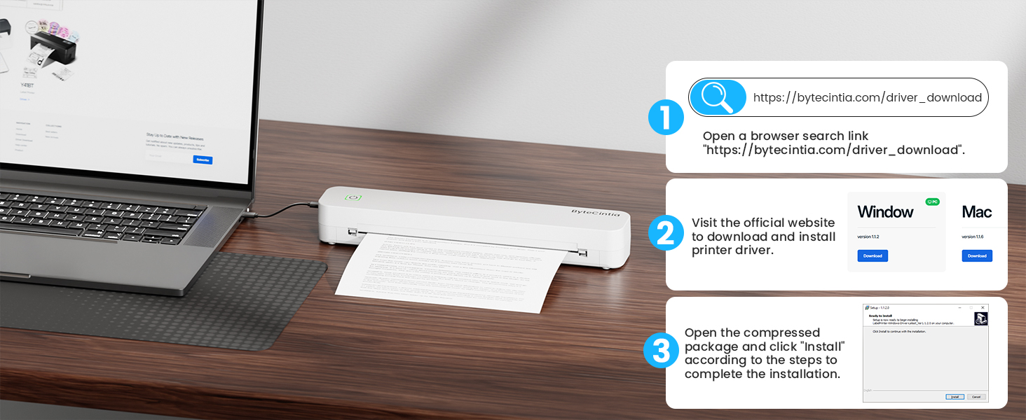 Portable Thermal Printer 