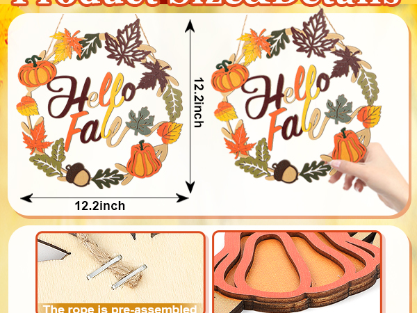 Fall Wreaths for Front Door
