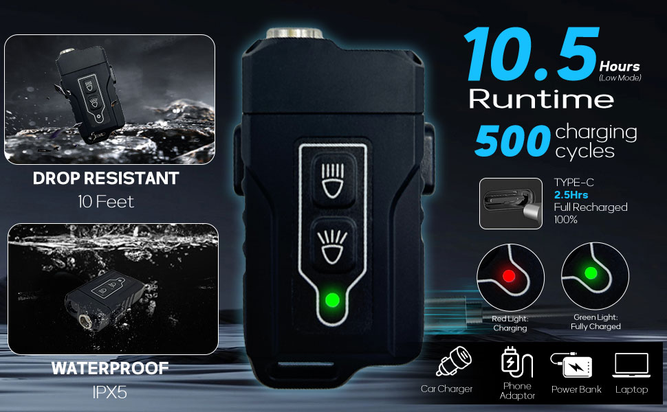 365nm UV Flashlight Black Light