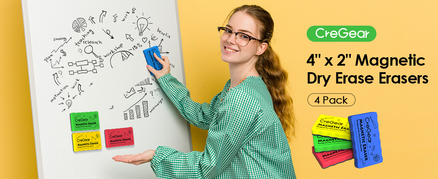 Magnetic Dry Erase Erasers