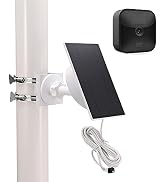 Zivif 3W Solar Panel Compatible with Blink Outdoor (3rd Gen) &amp; Blink XT2/XT Camera, IP66 Waterpro...