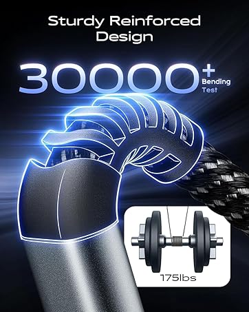 Extra Durable Braided USB C Cable