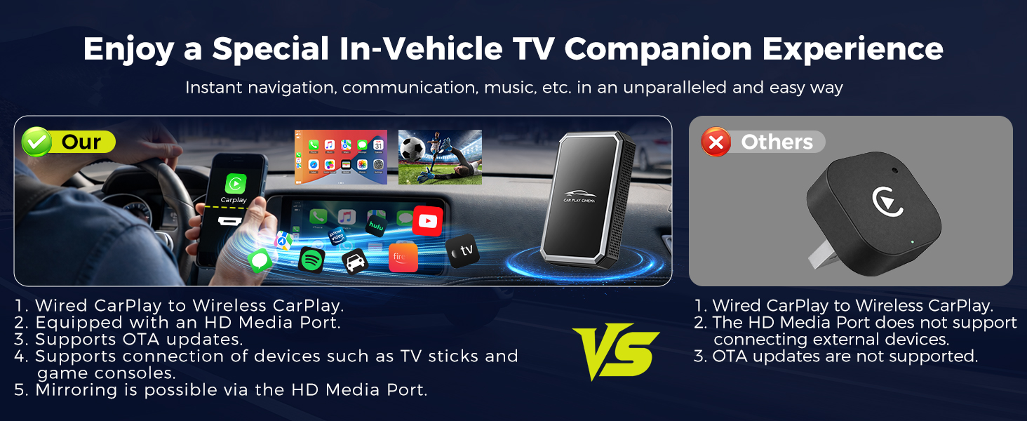 Enjoy a Special In-Vehicle TV Companion Experience