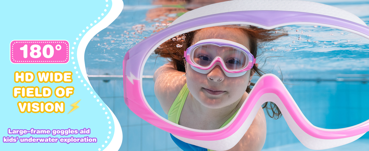 HD kids swimming goggles