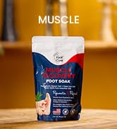 muscle foot soak with salt muscle recovery tea tree oil