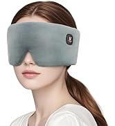 Heated Eye Mask, Cordless Warm Eye Compress for Dry Eyes MGD Stye Blephartitis, 2500mAh Electric ...