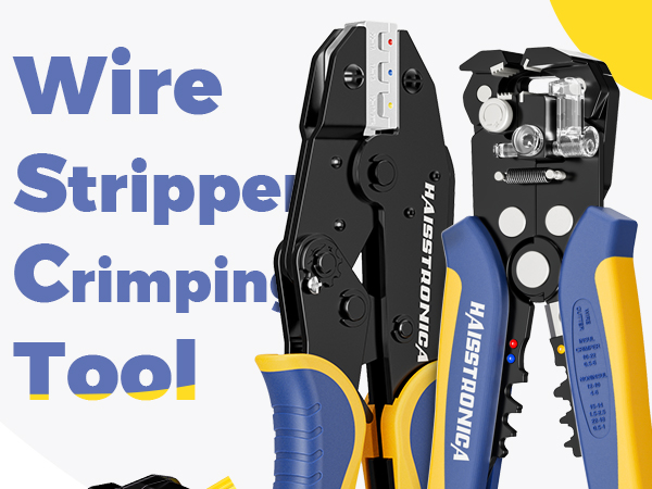 wire stripper and crimping tool