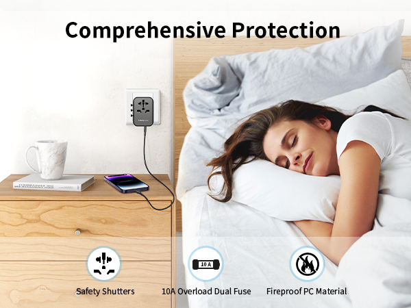 MOMAX International Plug Adapter