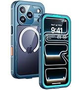 Lanhiem Magnetic for iPhone 17 Pro Max Case, IP68 Waterproof, Dustproof, Compatible with Magsafe,...