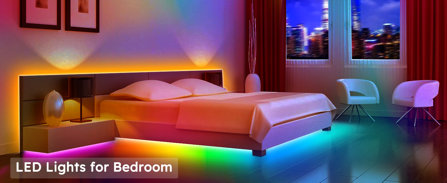 MORIACC LED Lights for Bedroom