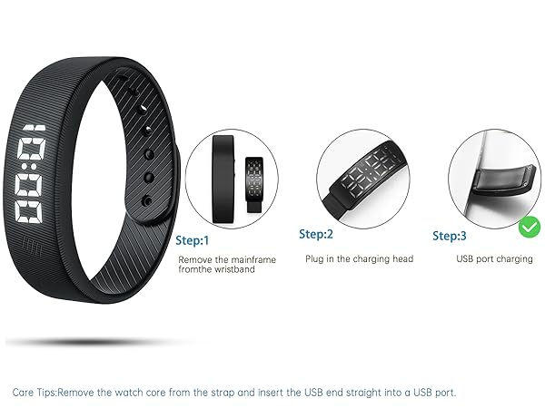 Easy 1-Step USB Charging