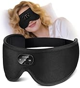 LC-dolida Bluetooth Sleep Mask with White Noise,Sleep Headphones,Bluetooth Wireless Music Eye Mas...