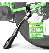 RBRL Bike Kickstand, Stable Durable Aluminum Alloy Bicycle Kickstand, Suitable for 24-29 Inch Mou...