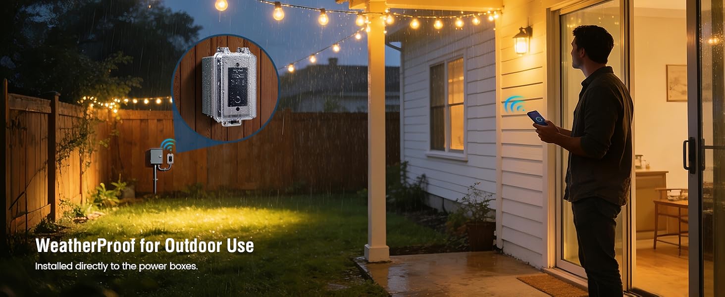 outdoor hard wired light timer
