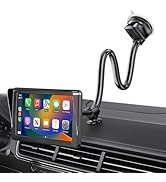 1Zero Windshield CarPlay Mount for Car, CarPlay Holder Mount with 14-Inch Long Arm, Flexible &amp; Be...