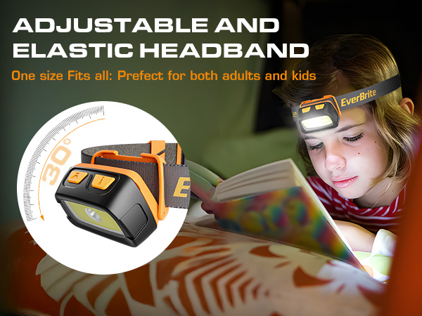 ADJUSTABLE AND ELASTIC HEADBAND. One size Fits all: Pretect for both adults and kids