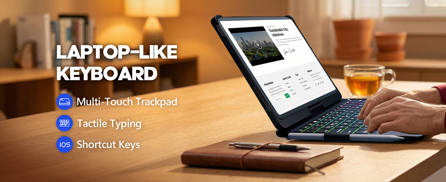 ipad air 11 inch case with keyboard