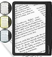 MagniPros 5X Page Magnifier with 3 Color Light Modes