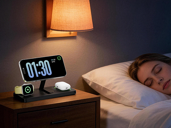 magnetic charger stand