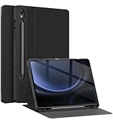 Soke Case for Samsung Galaxy Tab S9 /S9 FE 5G 2023 - Shockproof Stand Folio Case,Multi-Viewing An...