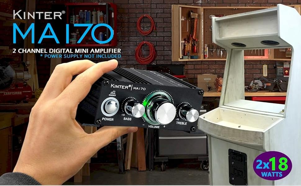 MA170 with 12VDC power supply