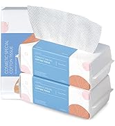 PoeticEHome Soft Dry Wipe 3 Pack, Cotton Tissue Face Towel, Disposable Facial Cleansing Cloths, D...